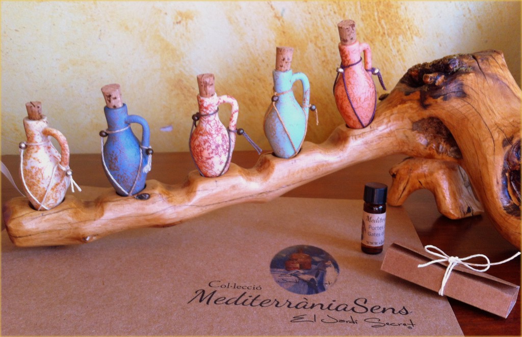 Ceramics by Mila Cristobal and Pinto's Olive Tree by Artesania El Jardí Secret